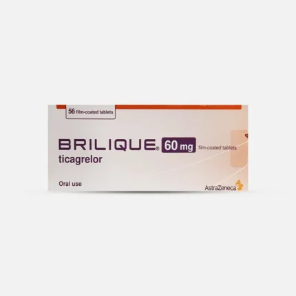 بريليك | للوقاية من الجلطات 60مج | 56 قرص