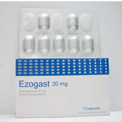 دواء ايزوجاست 20 ezogast للحموضة والحرقان | 7 كبسولة
