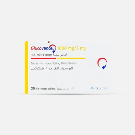 جلوكوفانس | لعلاج السكر 5\1000مل | 30 قرص