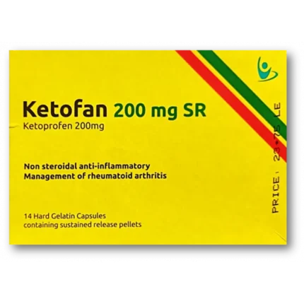كيتوفان | 200مجم اس ار | 14كبسولة