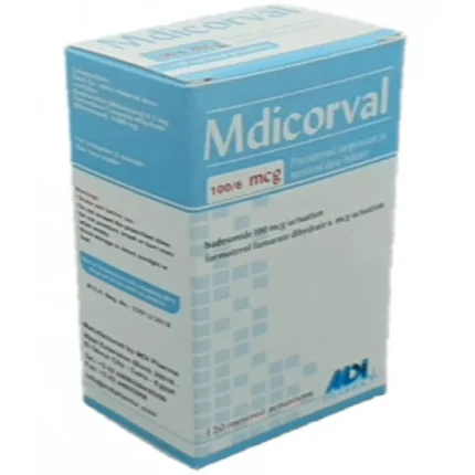 مديكورفال | جهاز استنشاق 200/6مكجم