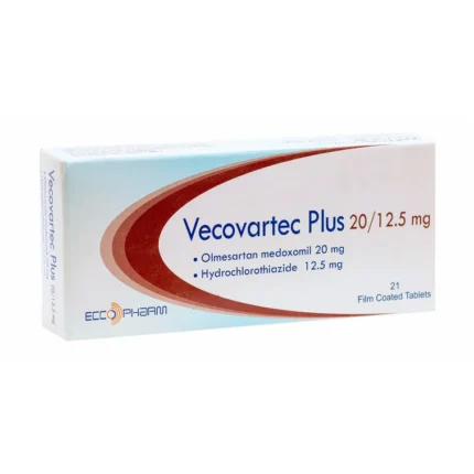 فيكوفارتيك بلس | لخفض ارتفاع ضغط الدم 20/12.5مج | 21 قرص
