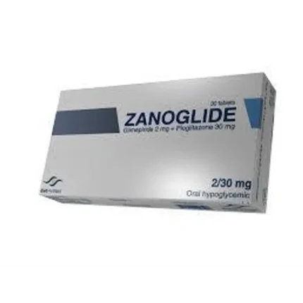 برشام زانوجليد 2/30 zanoglide للسكر والتخسيس | 30 قرص
